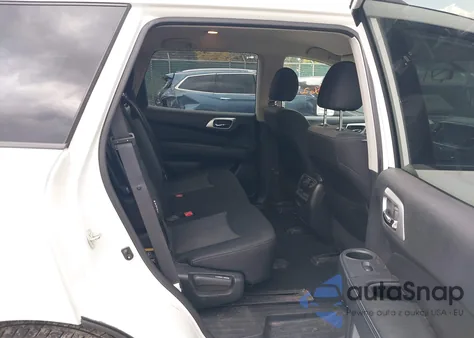2019 Nissan Pathfinder S z USA, uszkodzony, nr VIN 5N1DR2MM4KC652519